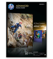 Fotopapír HP Advanced Photo - lesklý, 50 listů A4 (Q8698A)