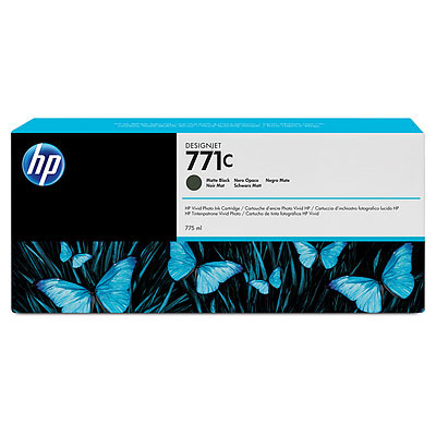 Inkoustová náplň HP 771C matná černá (B6Y07A)