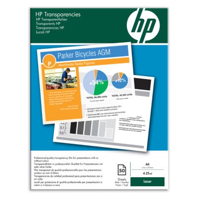 HP Color LaserJet transparentní fólie, A4 (50 listů) (C2936A)