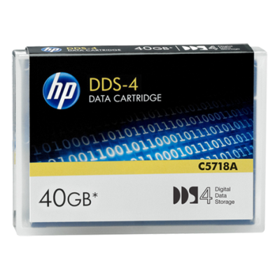 HP DDS-4 samostatná kazeta 40 GB (150 m) (C5718A)