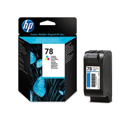 HP 78 tříbarevná inkoustová tisková kazeta (19 ml) (C6578DE)