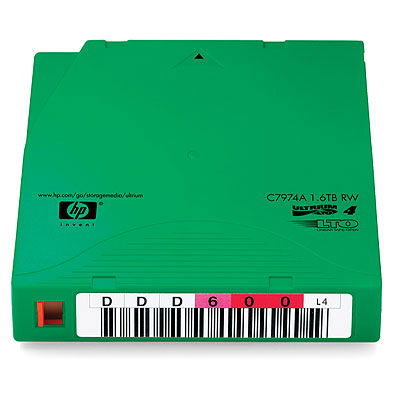 HP Ultrium páska, RFID non custom labeled data cartridges, 20 ks (C7974AJ)