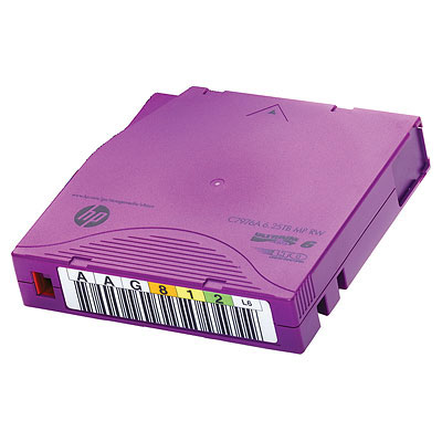 HP Ultrium páska, 6,25 TB, RW, LTO-6, Custom Labeled, 20 kusů (C7976AL)