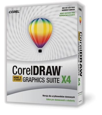 CorelDRAW Graphics Suite X4 CZE -&nbsp;edice pro domácnosti a studenty (123621)