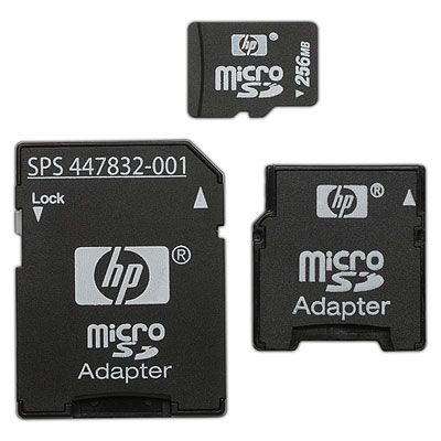 HP 256 MB Micro SecureDigital (SD) paměťová karta (FA874AA)