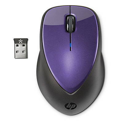 Bezdrátová myš HP x4000 - Bright Purple (H2F48AA)