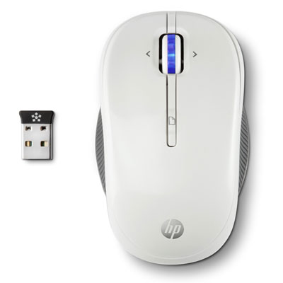 Bezdrátová myš HP X3300 - bílá (H4N94AA)