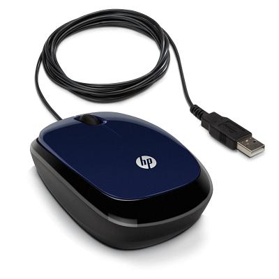 USB myš HP X1200 - blue (H6F00AA)