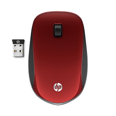 Bezdrátová myš HP Z4000 - červená (E8H24AA)