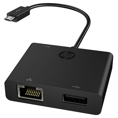 Adaptér HP micro USB na USB/Ethernet (K1V16AA)