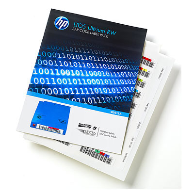 HP Ultrium 5 Bar Code Label Pack (Ultrium 3200 GB, WORM) (Q2012A)