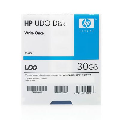 HP Ultra Density Optický disk k jednorázovému zápisu 30 GB (Q2030A)