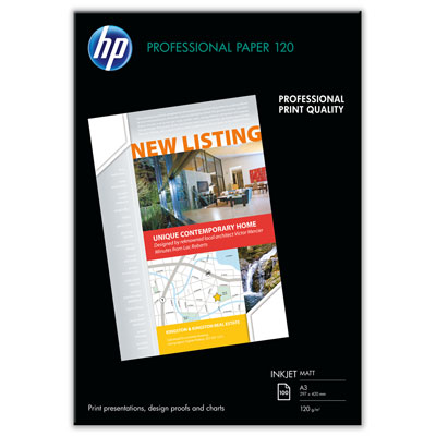 Matný papír HP Professional - 100 listů A3 (Q6594A)