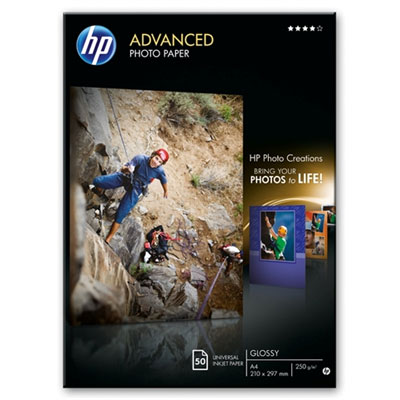 Fotopapír HP Advanced Photo - lesklý, 50 listů A4 (Q8698A)