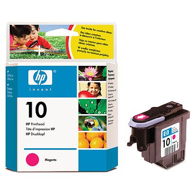 HP 10 purpurová tisková hlava s dlouhou životností (C4802A)