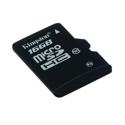 Kingston 16GB Micro SecureDigital (SDHC) Karta Třída 10 (SDC10/16GBSP)