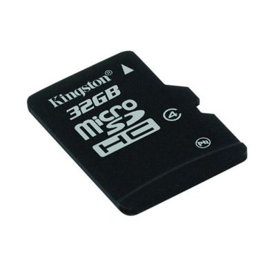 Kingston 32GB Micro SecureDigital (SDHC) Karta Třída 4 (SDC4-32GBSP)
