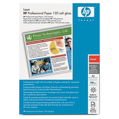 HP Laser měkký lesklý papír, A4 (200 listů) (Q6542A)