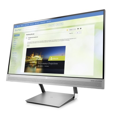 Stylový kancelářský monitor HP EliteDisplay S240uj s bezdrátovým nabíjením