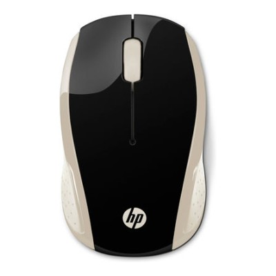 Bezdrátová myš HP 200 - silk gold (2HU83AA)