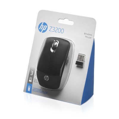 Bezdrátová myš HP Z3200 - černá (J0E44AA)