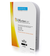 Microsoft Office Basic Edition 2007 Licenční sada (S55-02292)