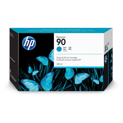 Inkoustová náplň HP 90 azurová (400 ml) (C5061A)