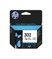 Inkoustová náplň HP 302 tříbarevná (F6U65AE)