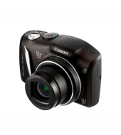 Canon PowerShot SX130 IS kompakt 12Mpix, 12x zoom - černý (4345B015AA)