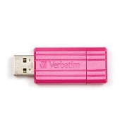 USB Flash Disk VERBATIM - 4 GB, jasně růžová (47392)