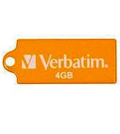 USB Flash Disk VERBATIM - 4 GB, sopečně oranžová (47421)