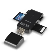 AXAGON USB externí HANDY čtečka -&nbsp;černá (CRE-D4B)
