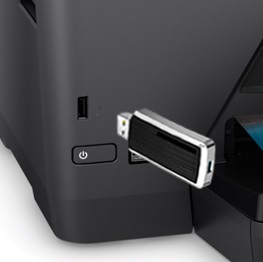 USB port tiskárny HP Officejet 6970
