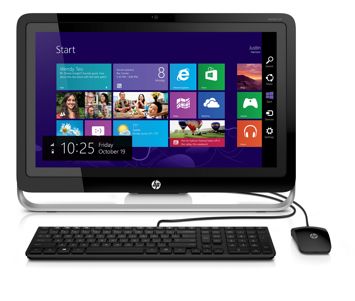 HP Pavilion 23-g110 (K4S10EA)