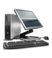 HP Compaq dc7800 SFF (KK265EA-LCD)