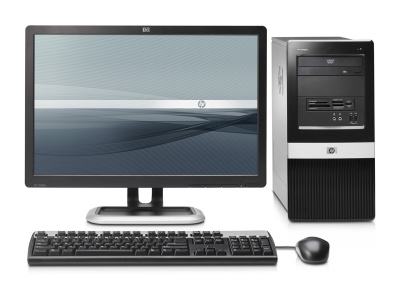 HP Compaq dx2400 Microtower (KV319EA-LCD)
