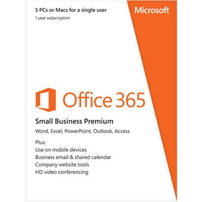 Microsoft Office 365 Small Business Premium 1 rok, bez média (6SR-00089)