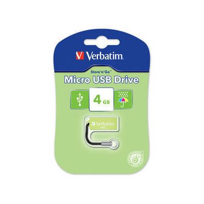 USB Flash Disk VERBATIM -&nbsp;4 GB, eukalyptově zelená (47418)