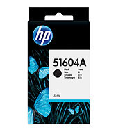 HP černá inkoustová tisková kazeta (51604A)