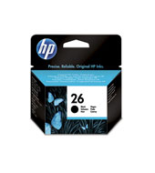 Inkoustová náplň HP 26 černá (40 ml) (51626AE)