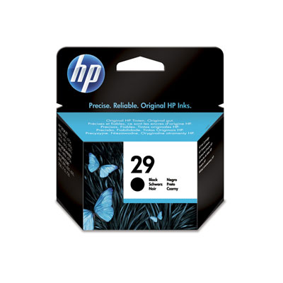 Inkoustová náplň HP 29 černá (40 ml) (51629AE)