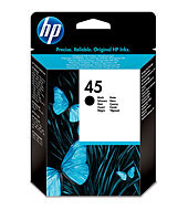 Inkoustová náplň HP 45 černá (21 ml) (51645GE)
