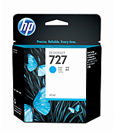 Inkoustová náplň HP 727 azurová (40 ml) (B3P13A)
