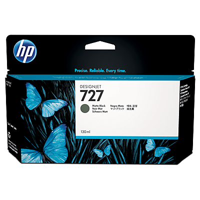 Inkoustová náplň HP 727 matná černá (B3P22A)