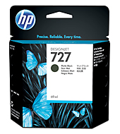 Inkoustová náplň HP 727 matná černá (69 ml) (C1Q11A)