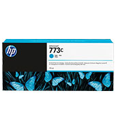 Inkoustová náplň HP 773C azurová (775 ml) (C1Q42A)