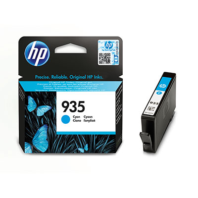 Inkoustová náplň HP 935 azurová (C2P20AE)