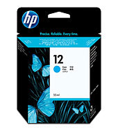 HP 12 azurová inkoustová kazeta (55 ml) (C4804A)