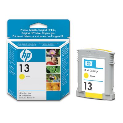 Inkoustová náplň HP 13 žlutá (C4817A)