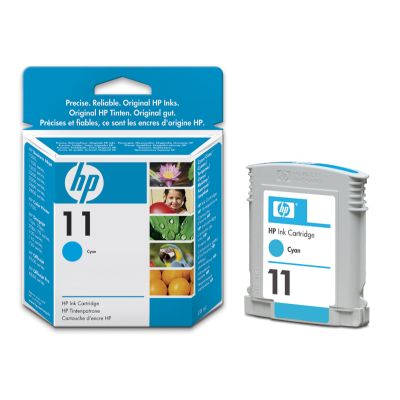 Inkoustová náplň HP 11&nbsp;azurová (C4836AE)